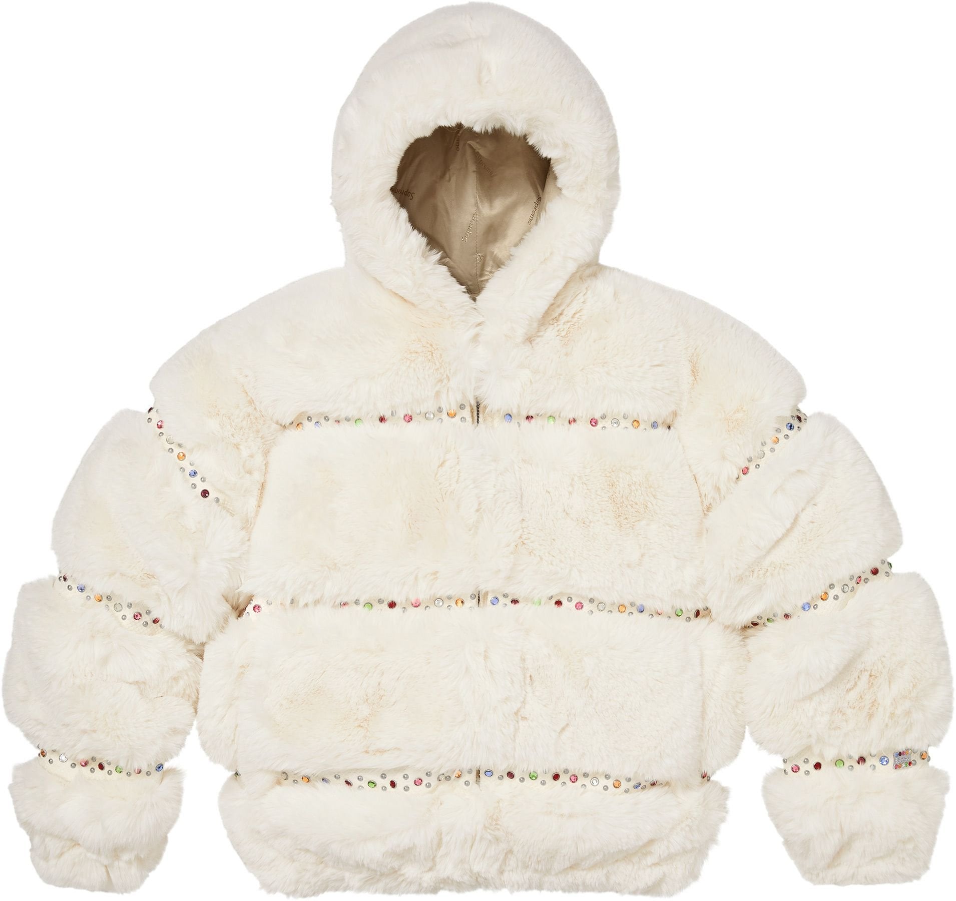 Supreme®/b.b. Simon® Faux Fur WINDSTOPPER® Hooded Bomber Jacket view 5